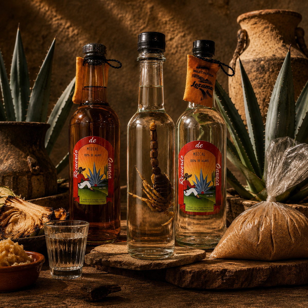 Mezcales y Licores